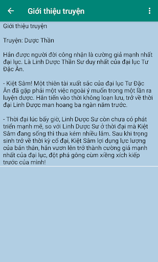 Truyen Duoc than - Tien hiep Screen 2