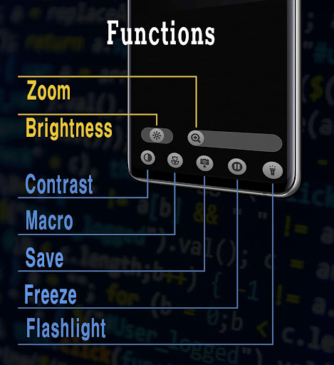 Android application Simple Magnifier screenshort