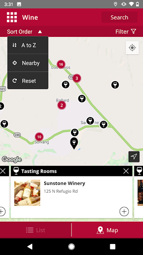 Discover Santa Ynez Valley! Screen 3