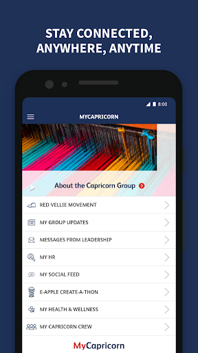 Android application MyCapricorn screenshort
