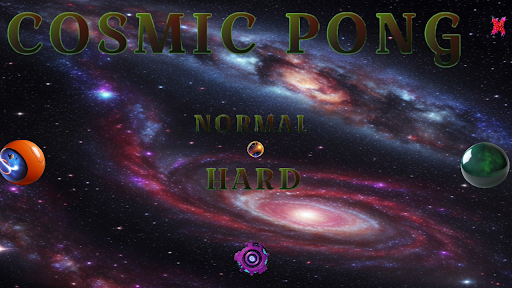 Android application Cosmic Pong screenshort