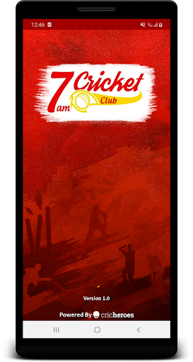 Android application 7am Cricket Club screenshort