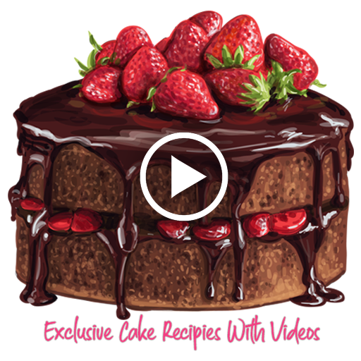 Cake Recipes With Videos  Icon
