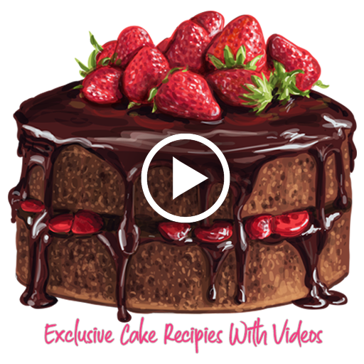 Cake Recipes With Videos logo