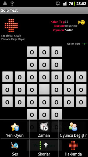 Solo Test Screen 2
