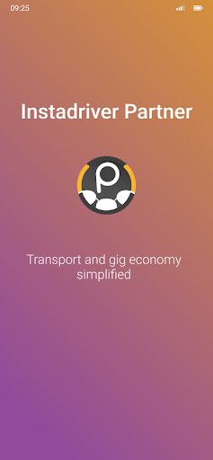 Android application Instadriver Partner screenshort
