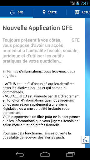 GFE Screen 2