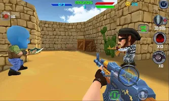 Gun Shoot War Q screenshot