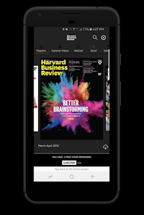 Harvard Business Review Screenshot