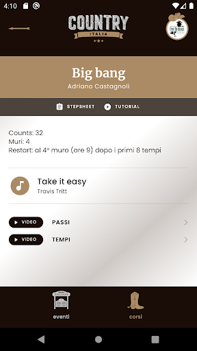 Dancer by Country Italia Screenshot