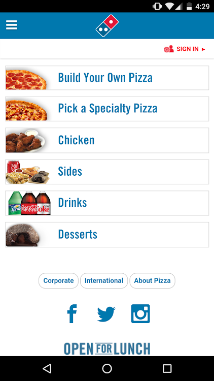 Domino's Pizza Asia Pacific - 4.2.0 - (Android)