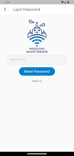 Magelang Smart Service (MSS) Screen 3