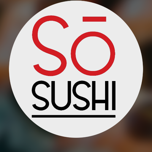 So Sushi logo