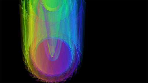 Line Circles Abstract Art