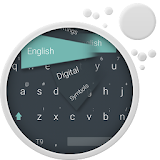 Flat Phone Keyboard icon