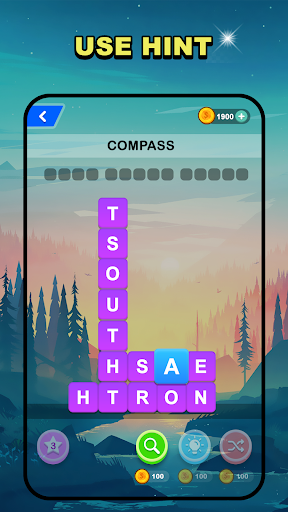 Android application Word Stacks : Brain Puzzle screenshort