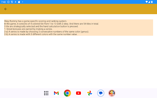 Okey - Rummy screenshot 22