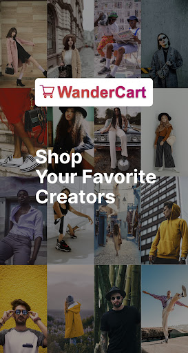 Android application WanderCart screenshort