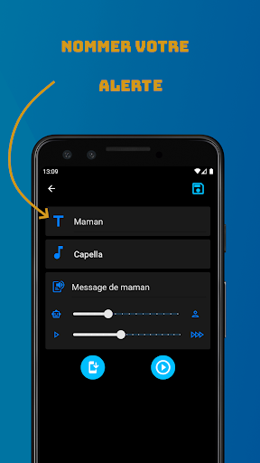 Android application Beep & Speech screenshort