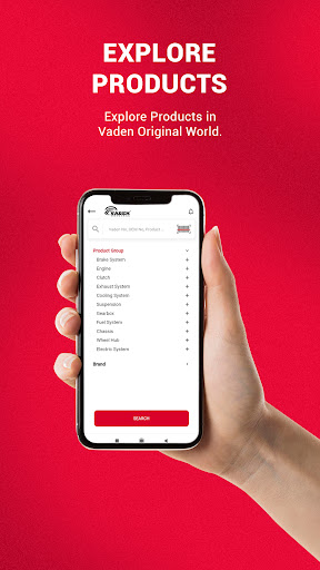 Vaden Products Screen 2