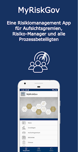 Android application MyRiskGov screenshort