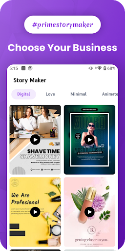 Prime Story Maker Screen 3