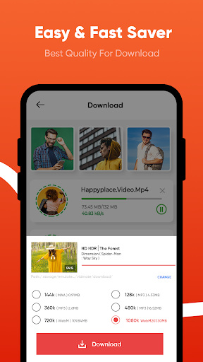 Video Downloader : R Download Screen 3