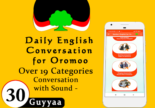 Learn English Oromo Language. Screen 2