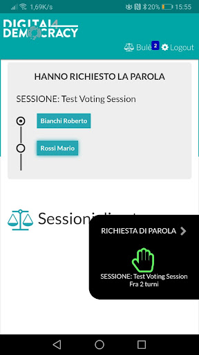 D4DBulè - Digital4Democracy Screen 2