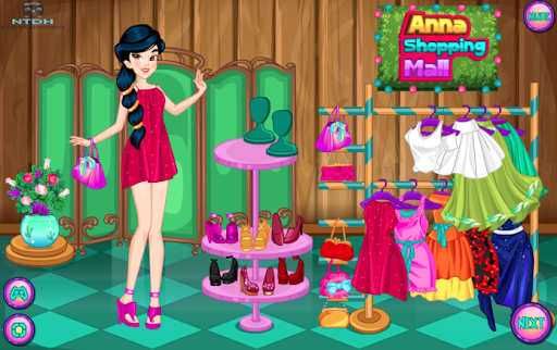 Dress up games for girls - Shopping Mall
