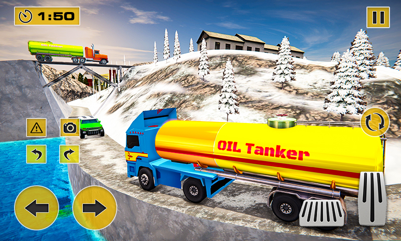 Gasoline Truck Cargo Transport: Downhill Off Road 1.0.2 APK + Мод (Unlimited money) за Android