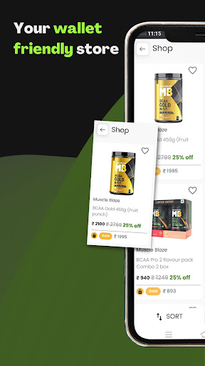 UF:Protein & Supplements Store Screen 2