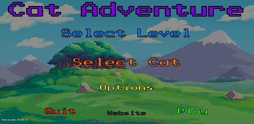 Android application Cat Adventure screenshort