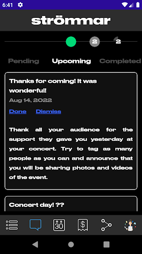 Strommar Member Screen 3