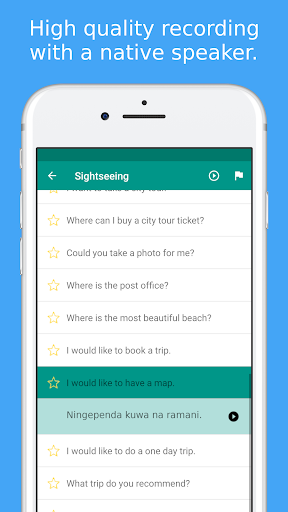 Simply Learn Swahili Screen 2