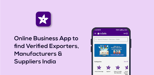 Android application ivSells - B2B marketplace screenshort