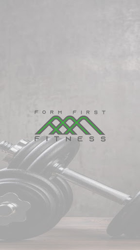 Android application Form First Fitness screenshort