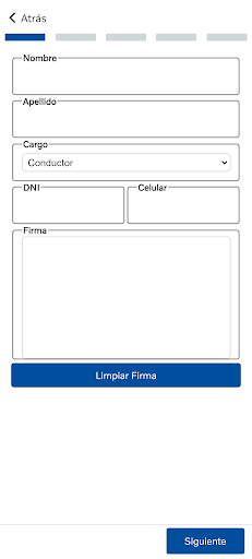 Android application V-Encuestas screenshort