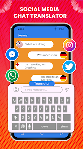 Screenshot 3 ChatAny- Keyboard Translator android