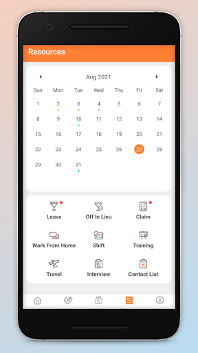 Android application WorkBeats screenshort