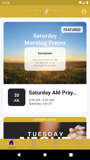 Android application Calvary Temple PA screenshort