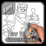 How To Draw Easy COC Characthers icon
