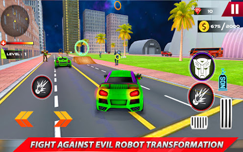 Drone Robot Transforming Game android2mod screenshots 20