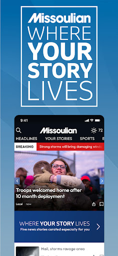 Android application Missoulian screenshort