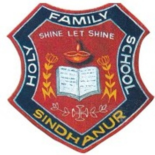 Holy Family School Sindhanur logo