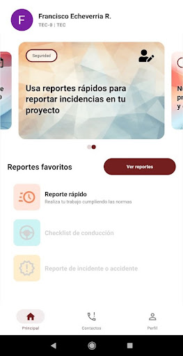 CyD Móvil Screen 2