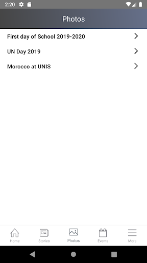United Nations Intl School Screen 3