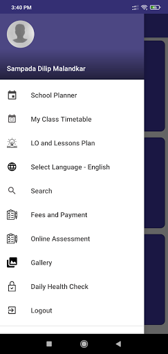 Android application Ideal English School Myelin-Te screenshort