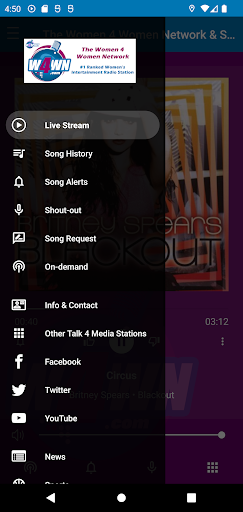 W4WN Radio Screen 3