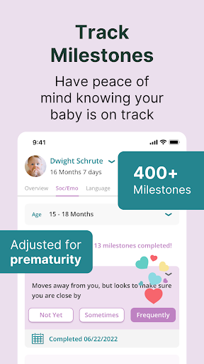 Baby Milestones & Development screenshot